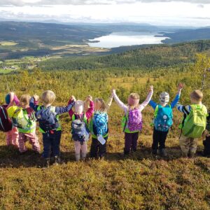 Sandvika barnehage i fjellet