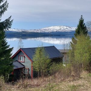 Hytta hvor familien Saatvedt Dahr bodde i Nordli, Lierne