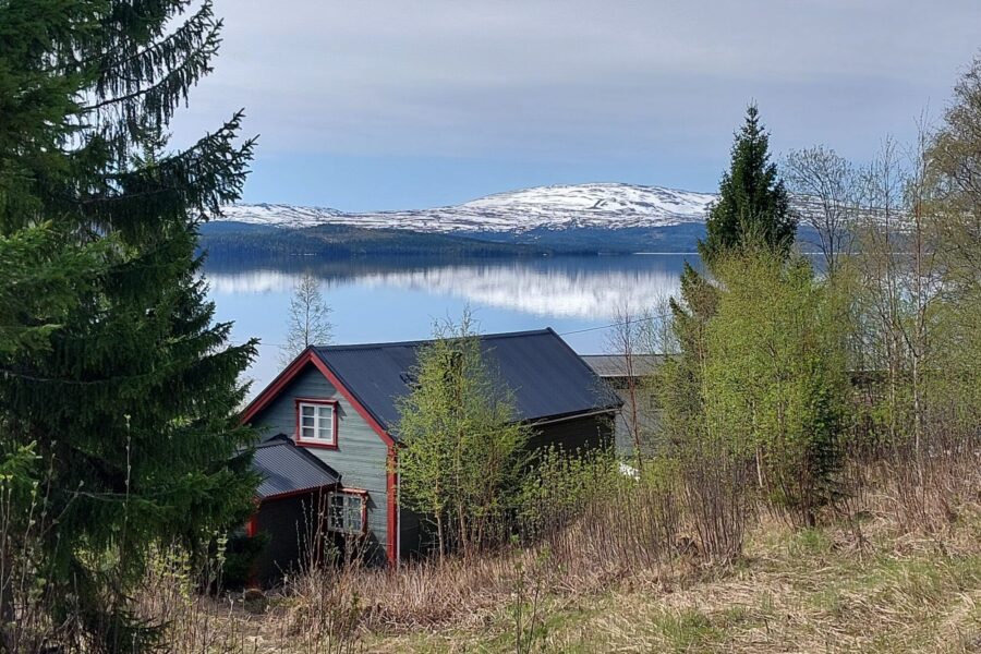 Hytta hvor familien Saatvedt Dahr bodde i Nordli, Lierne