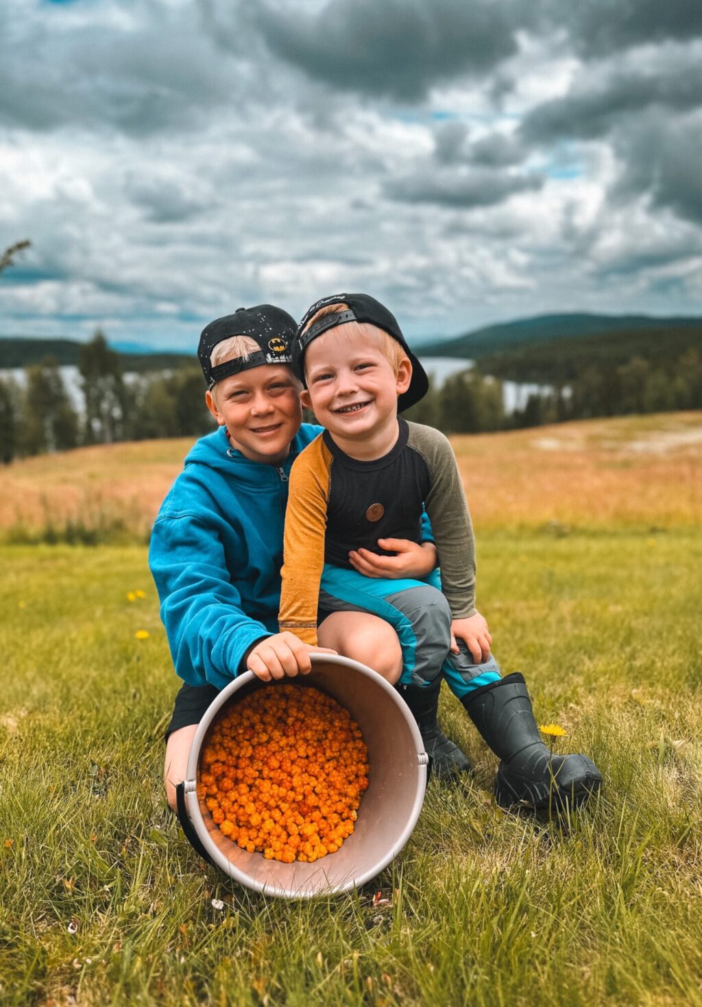 Familie på tur