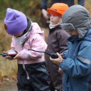 Sørli barnehage på harejakt