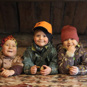 Sørli barnehage på harejakt