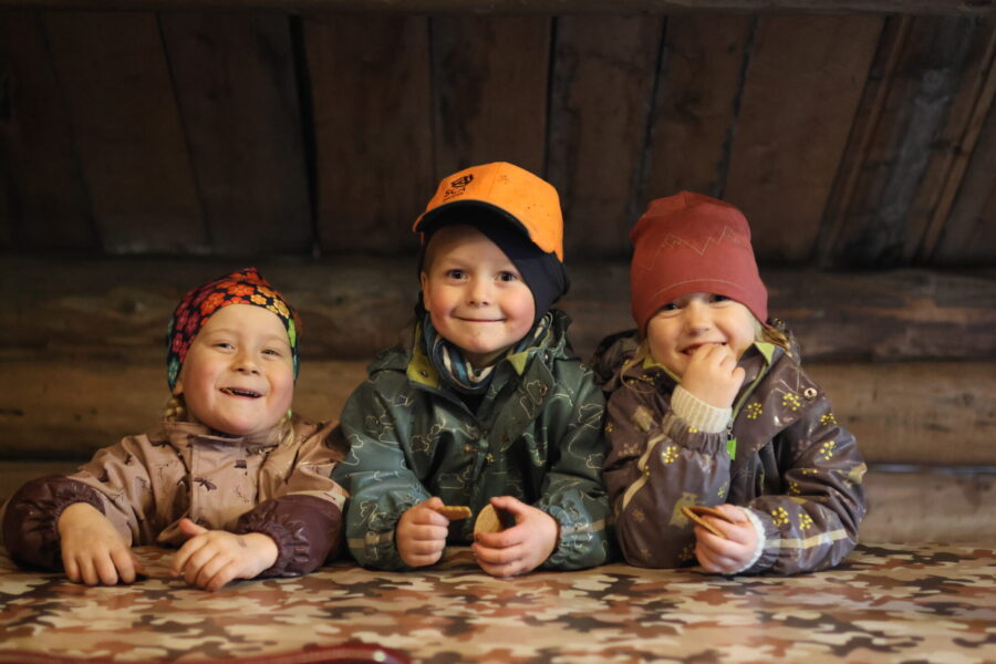 Sørli barnehage på harejakt