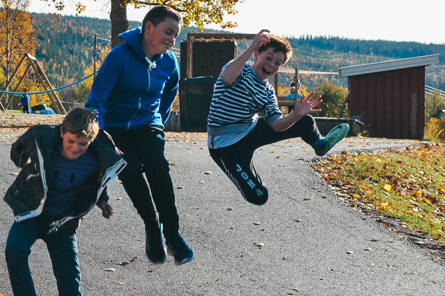 Elever på Sørli skole