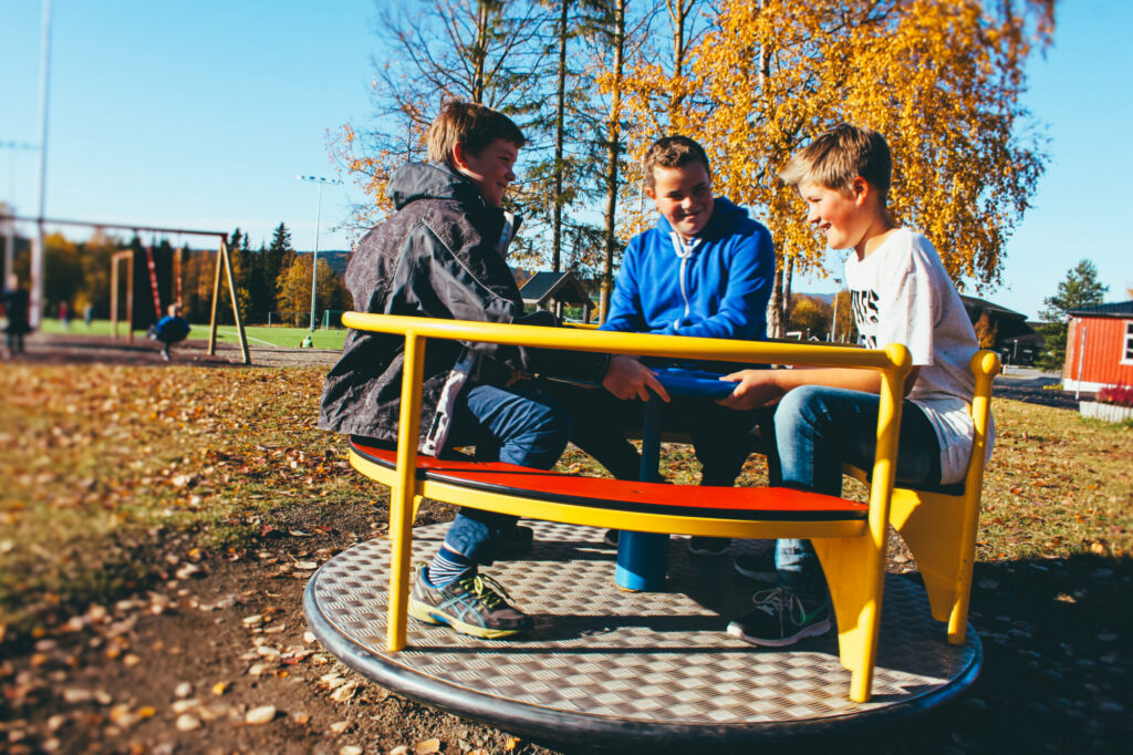 Barn på Sørli skole